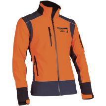 Veste Soft Shell X-treme Shell de PSS orange/gris, taille m