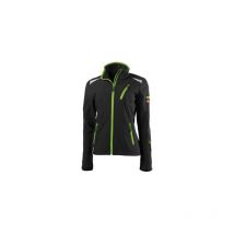 Veste softsbrillant femme 24, Black/lime green,Taille s
