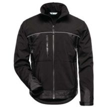 Veste Softshell Alpha, Taille 3XL, noir