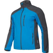 Veste Softshell, Bleu Et Gris, 's', Ce, Lathi