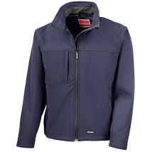 Veste Softshell Homme Bleu marine, Imperméable taille l ( Prix pour 1 )