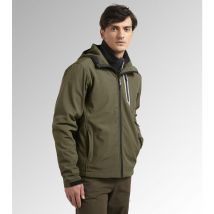 Veste de travail à capuche softshell sail - Vert militaire s