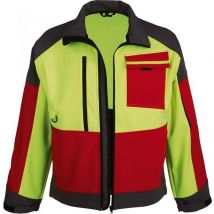 Veste Softshell ForestJackRed Taille 3XL rouge/anth./jaune