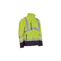 Veste softshell haute visibilité visible xtreme Taille m jaune/noir Elka Rainwear