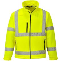 Veste softshell Classic Hi-Vis (3 couches) Jaune m
