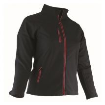 Veste Softshell bicolore femme - Couleur Noir - Taille Vêtement s