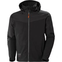 Veste Softshell Oxford. black. Taille xl