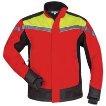 Veste softshell pour forestiers esche taille m rouge/jaune/noir Elysee