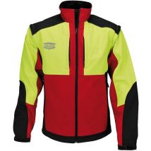 Veste Softshell rouge multi-activités Solidur woda-re taille m