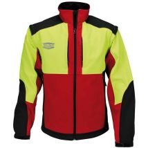 Veste Softshell rouge multi-activités Solidur woda-re taille 4XL