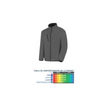 Veste de protection du travail BRAND Cuarzo taille M en tissu softshell polyester, élasthanne et thermoplastique de couleur