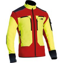 Veste technique X-treme Vario de PSS, jaune/rouge, taille 3XL