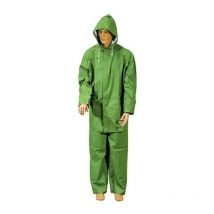 Veste/Pantalon Imperméable Toile Pvc Vert Taille Xxl
