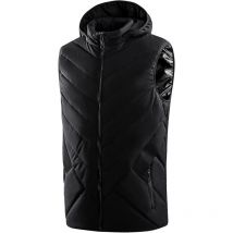 Vestes d'hiver pour hommes Gilet chauffant pour hommes, gilet chauffant chauffant, gilet chauffant léger pour l'hiver(Noir,Taille:M)
