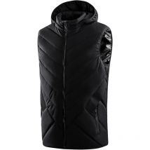 Vestes d'hiver pour hommes Gilet chauffant pour hommes, gilet chauffant chauffant, gilet chauffant léger pour l'hiver(Noir,Taille:XL)