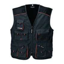 Veston taille 52 gris foncé/noir/orange terratrend