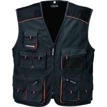 Veston Taille 50 Gris Foncé/noir/orange 65 % Pes / 35 % Coton