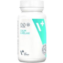 Carvetec - Vet Expert Calm&relax - Préparation Contre Les Symptômes De Stress Pour Chiens Et Chats - 30 Caps.