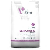 Carvetec - vet expert Veterinary Diet Dermatosis Dog Agneau et Krill - croquettes pour chien - 2 kg