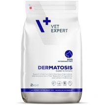 Carvetec - vet expert Veterinary Diet Dermatosis Dog Lapin & Pomme de terre - croquettes pour chien - 2 kg