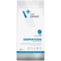 Carvetec - vet expert Veterinary Diet Dermatosis Dog Rabbit & Potato - croquettes pour chien - 12 kg
