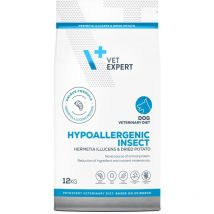 VET EXPERT Veterinary Diet Hypoallergenic Insect Dog - croquettes pour chien - 12 kg