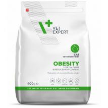 VET EXPERT Veterinary Diet Obesity Cat - croquettes pour chats - 400 g