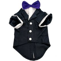 Vêtements d'automne et d'hiver pour chiens, vêtements d'hiver pour animaux de compagnie, vêtements de mariage(M)