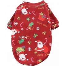 Vêtements de Noël pour chiens, vêtements d'hiver (rouge (xs)) Fei Yu