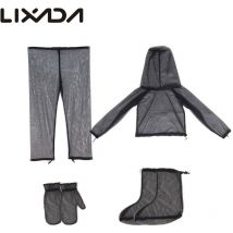 Vêtements d'été anti-moustiques, veste, mitaines, pantalons, chaussettes pour hommes et femmes, avec maille Ultra fine, randonnée, m