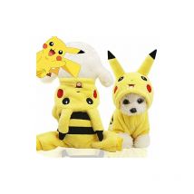 Fei Yu - Vêtements pour chien (Jaune Pikachu 2XL)