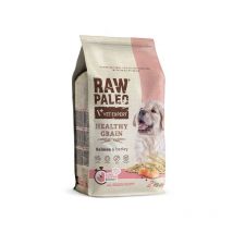 Carvetec - VetExpert Raw Paleo Healthy Grain Saumon&Orge Chiot - Croquettes pour chien - 2kg
