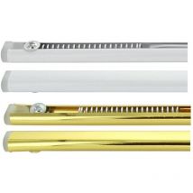 Vetrage bastone per Tenda bris scorri Tenda vetro tendine varie misure e colori colore: oro misura: da 40 cm a 60 cm