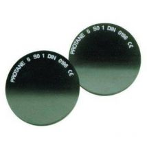 Coppia vetri din 5 verde D.50