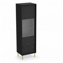 Arredamento1 - Vetrina Houston F104 , Con porte, Il numero di porte: 0, Numero di cassetti: 0, 185x55x41cm