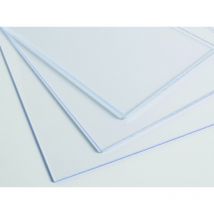 Vetro sintetico pretagliato liscio - mm.1000x500x4