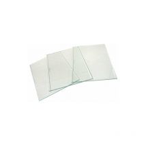 Vetro sintetico tipo plexiglass trasparente rigido per protezioni o piani d'appoggio - 150x50cm - spess. +/-4 mm.