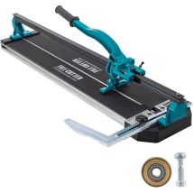 31 Inch Tile Cutter Single Rail Manual Tile Cutter 3/5 in Cap w/Precise Laser Positioning Manual Tile Cutter Tools for Precision Cutting - Vevor