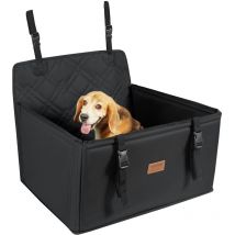 Vevor - Asiento de Coche para Perros 18 kg Asiento de seguridad para Mascotas Asiento Elevador Impermeable con Marco de Soporte Correa de Seguridad