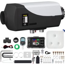 Mophorn - vevor Chauffage de Stationnement Diesel, 5 kW 12 v Rechauffeur deAir Diesel, Chauffage Rapide Rechauffeur de Stationnement, en Aluminium