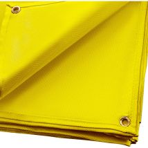 Vevor Couverture en fibre de verre de soudure 8 x 10 pi Ignifugation soudure Bouclier de securite pour gas station or proteger contre les etincelles
