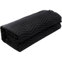 Couvertures de Demenagement de Meubles Insonorisante 2438x2032 mm Grande Couverture Isolation Acoustique a Œillets Tissu Tisse Polyester Couverture