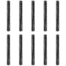 VEVOR Dachrinnenbürste, 9 m Gesamtlänge, 110 mm Durchmesser, Dachrinnenreinigungswerkzeug, bodennahe Dachrinnenbürste, Laubschutz für 12,7 cm