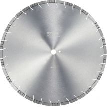 Vevor - Diamond Blade, 20inch/500mm Concrete Saw Blade Wet or Dry, 0.47inch/12mm Slanted Teeth Diamond Segment Blade, Universal 1 inch/25.4 mm Center