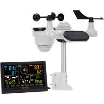 Vevor - Estación Meteorológica Inalámbrica 7 en 1 Pantalla a Color grande 7,5' Estación Meteorológica Digital Previsión de Datos Alarma para