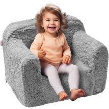 Vevor Fauteuil pour Enfants avec Eponge 25D Haute Densite Canape pour Enfants Housse Douce en Tissu Polaire Sofa pour Tout-Petits Meuble d'Enfants