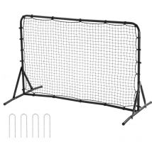 Vevor - Fußball-Rebound-Netz 6 x 4 Fuß tragbares Trainingsgeschenk, doppelseitiges Rebound-Netz, Fußball-Trainingsgerät Hilfsmittel und Ausrüstung