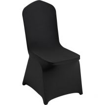 Vevor - Fundas para Sillas Plegables de Spandex Elástico, Funda para Silla Ajustable Universal, Fundas Protectoras Lavables Extraíbles, para Bodas,