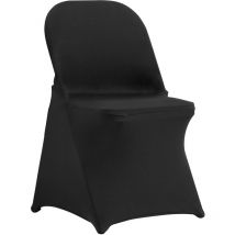 Housses de chaise pliantes en elasthanne extensible, 30 pcs, housses de protection universelle, amovibles et lavables, pour mariage, vacances,