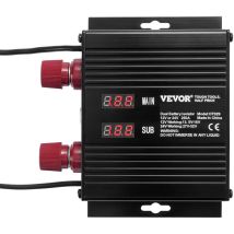 Vevor - Isolateur intelligent de batterie double 250 a, 12 V/24 v, relais universel sensible a la tension vsr, avec ecran lcd, pour voiture, camion,